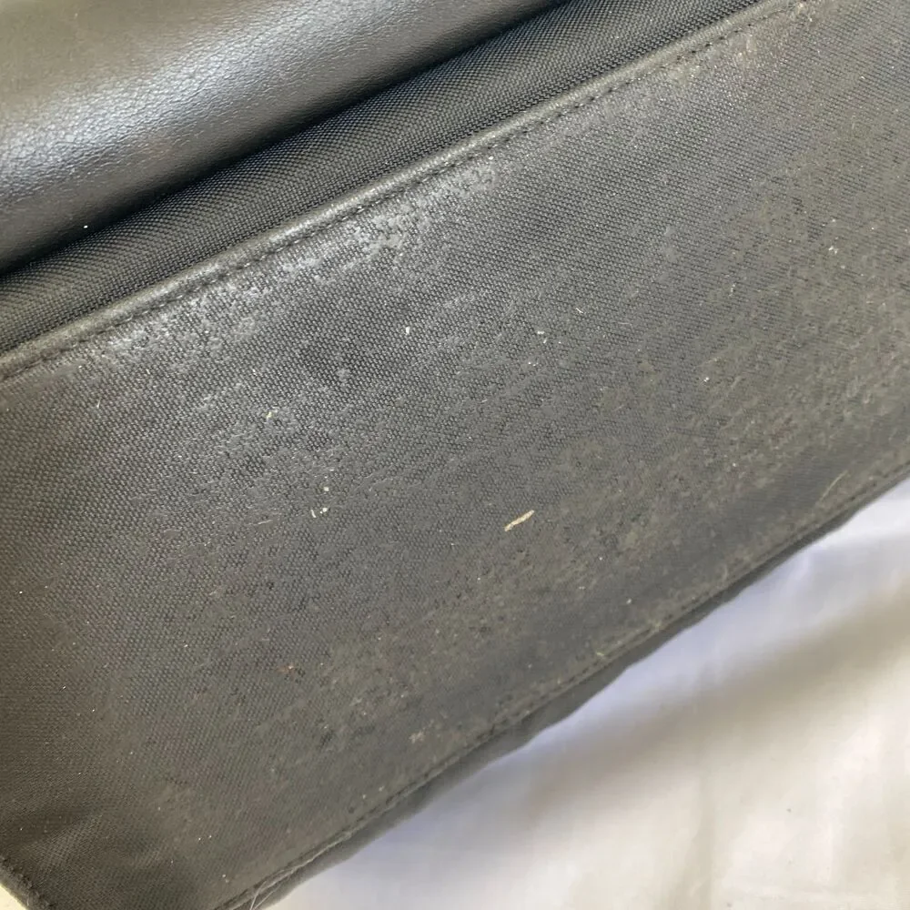 TUMI Laptop Bag Leather Nylon Briefcase Business Travel 2961D Crossbody Messenge